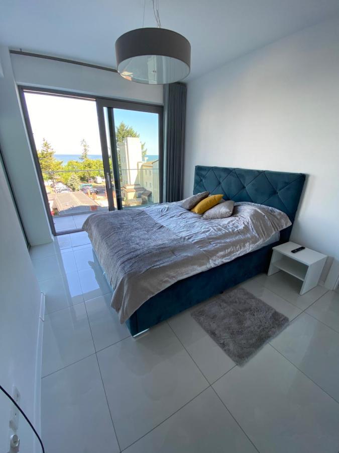 Apartament MIĘDZYZDROJE,BALTICUS PROMENADA GWIAZD 14, Widok na morze Zewnętrze zdjęcie