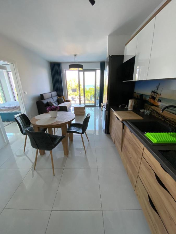 Apartament MIĘDZYZDROJE,BALTICUS PROMENADA GWIAZD 14, Widok na morze Zewnętrze zdjęcie