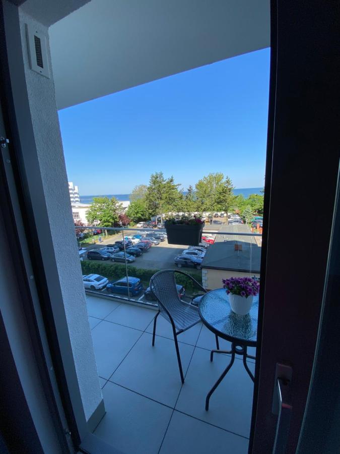 Apartament MIĘDZYZDROJE,BALTICUS PROMENADA GWIAZD 14, Widok na morze Zewnętrze zdjęcie