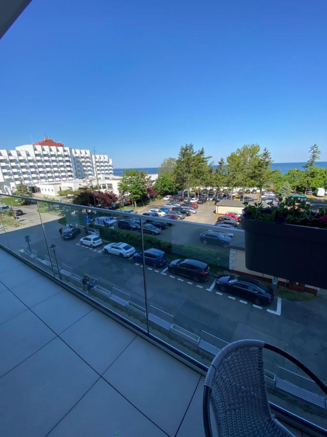 Apartament MIĘDZYZDROJE,BALTICUS PROMENADA GWIAZD 14, Widok na morze Zewnętrze zdjęcie