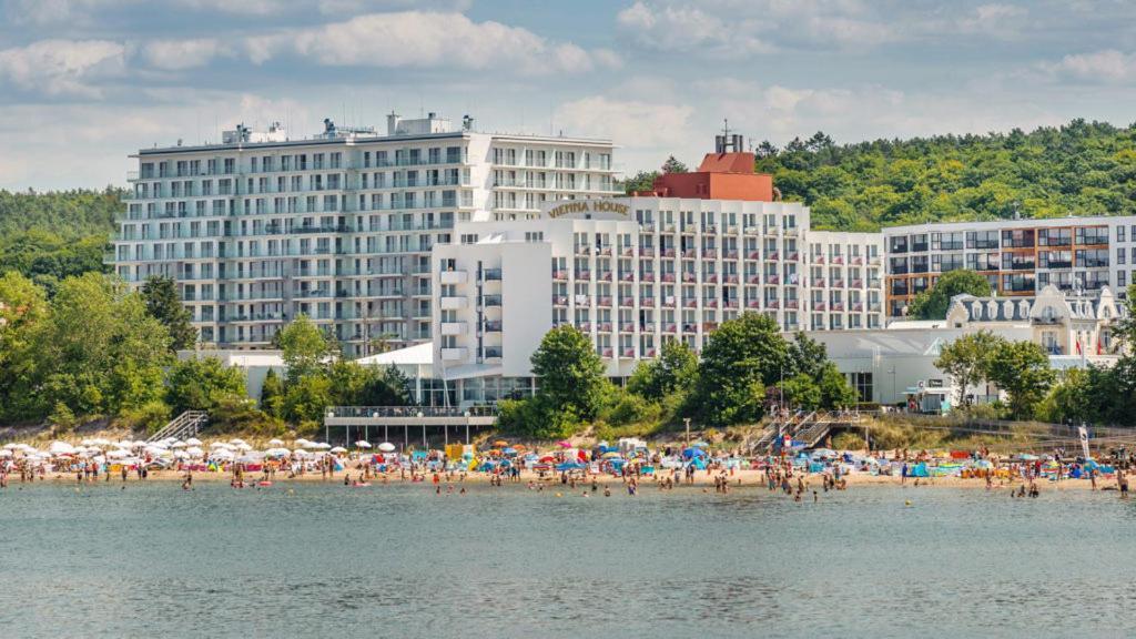 Apartament MIĘDZYZDROJE,BALTICUS PROMENADA GWIAZD 14, Widok na morze Zewnętrze zdjęcie