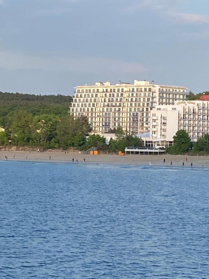 Apartament MIĘDZYZDROJE,BALTICUS PROMENADA GWIAZD 14, Widok na morze Zewnętrze zdjęcie